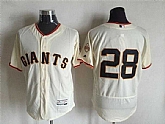 San Francisco Giants #28 Buster Posey Cream 2016 Flexbase Collection Stitched Baseball Jersey,baseball caps,new era cap wholesale,wholesale hats